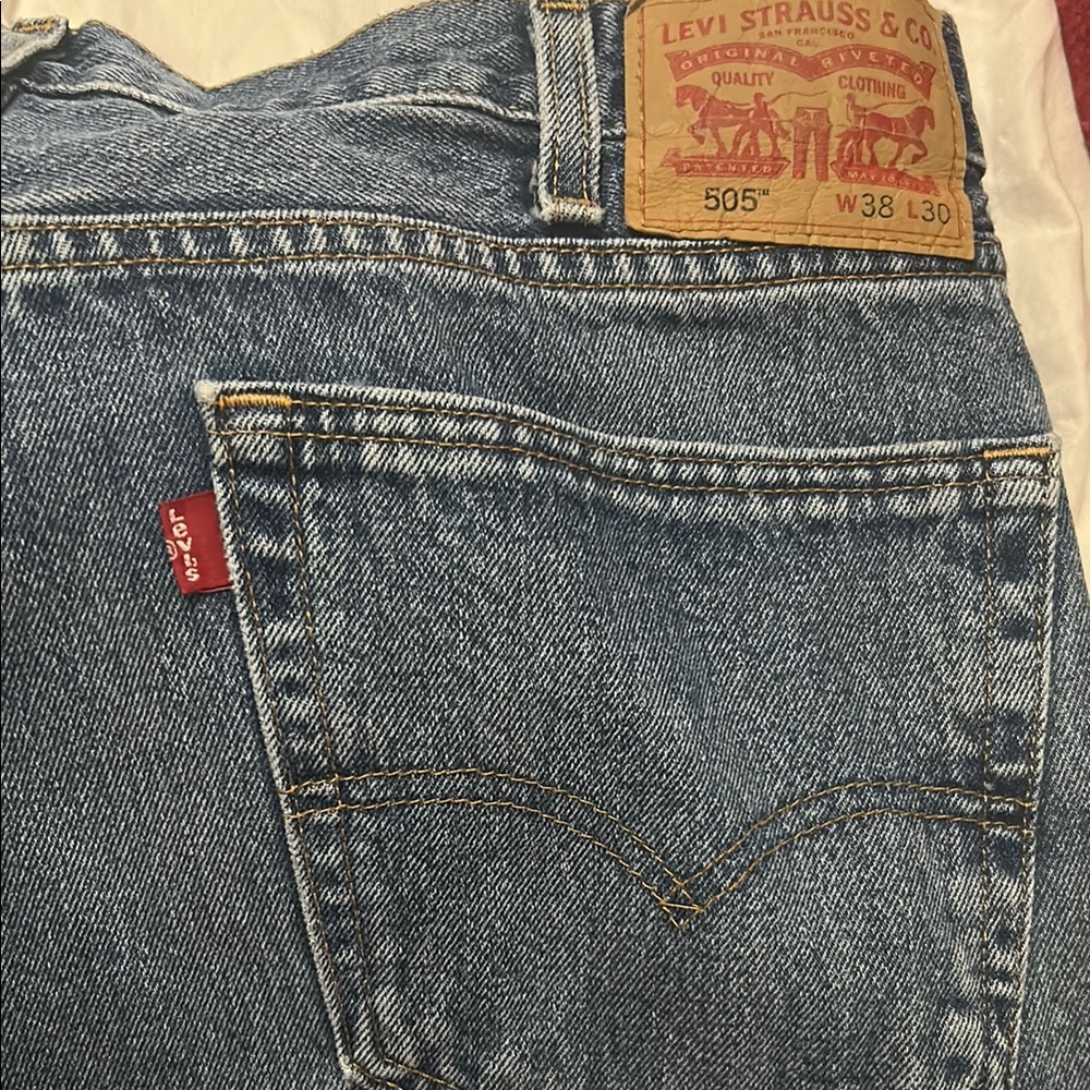 Levi's Blue Straight Jeans Classic Style